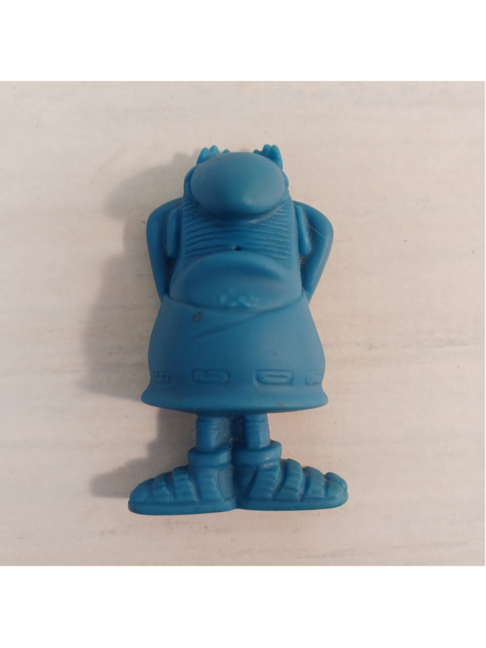 Little Caesars 1992 Water Squirter Figure Blue Vintage Toy